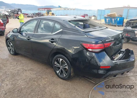 2021 Nissan Sentra Sv Xtronic Cvt z USA, uszkodzony, nr VIN 3N1AB8CV0MY270073